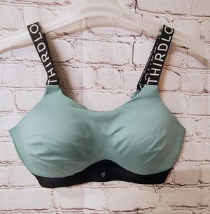 ThirdLove Kinetic Adjustable Straps Wire Free Sports Bra Teal 36D